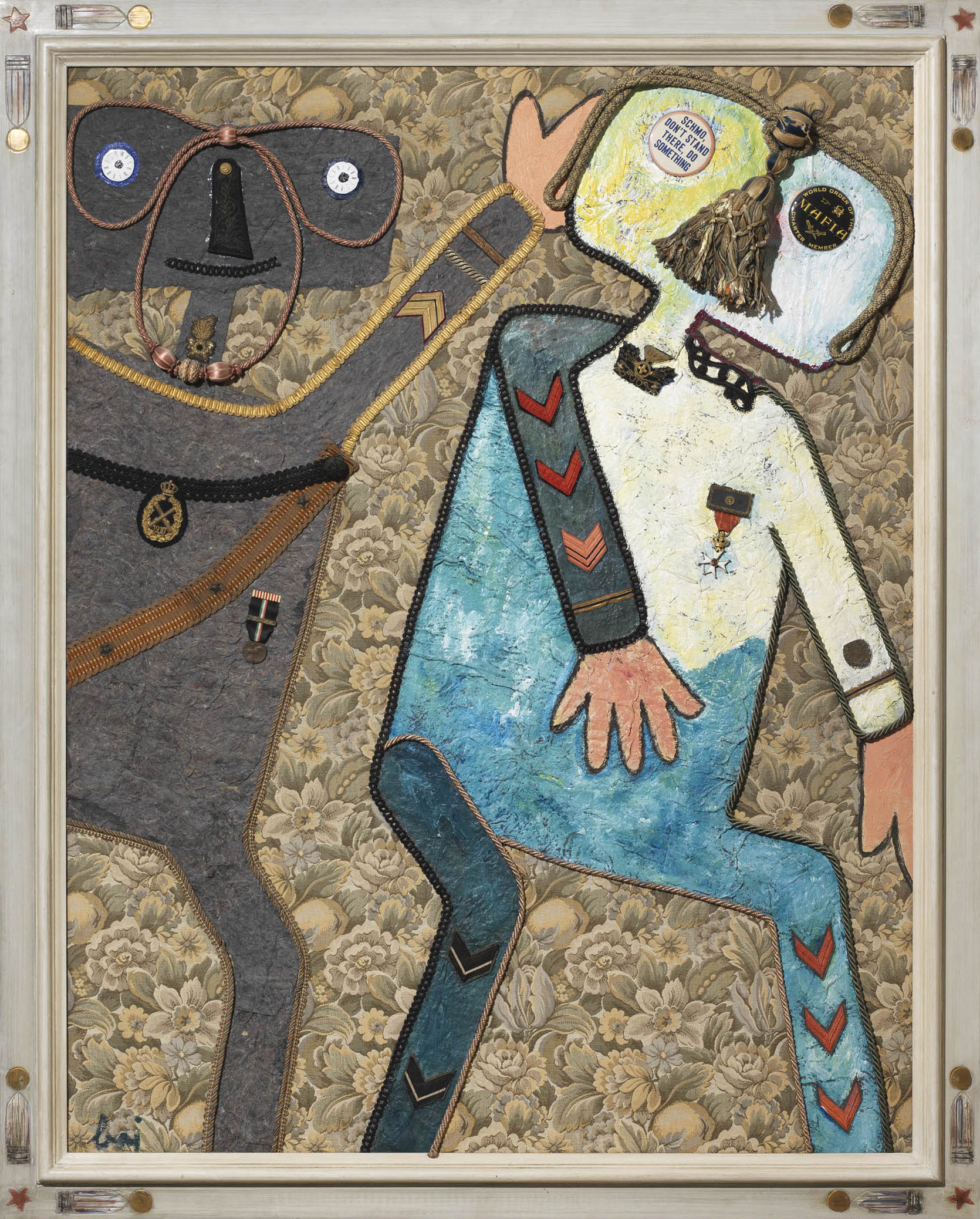 Baj, Le Comte de Hornes (The Count of Hornes, Lord of the Low Country and William IX of Nassau), 1965, 146x114 cm