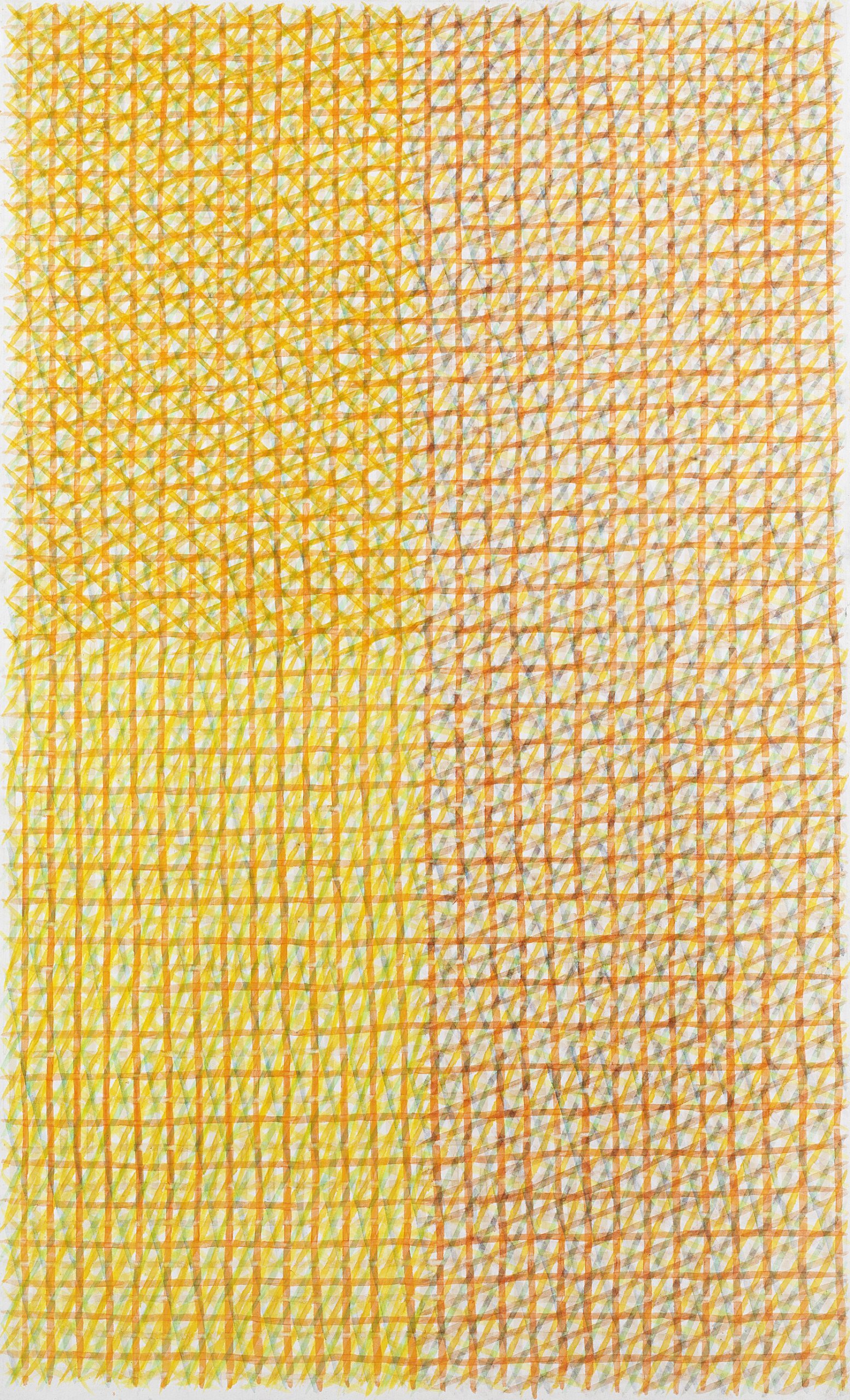 Dorazio, Time locker, 1963, 162x97 cm