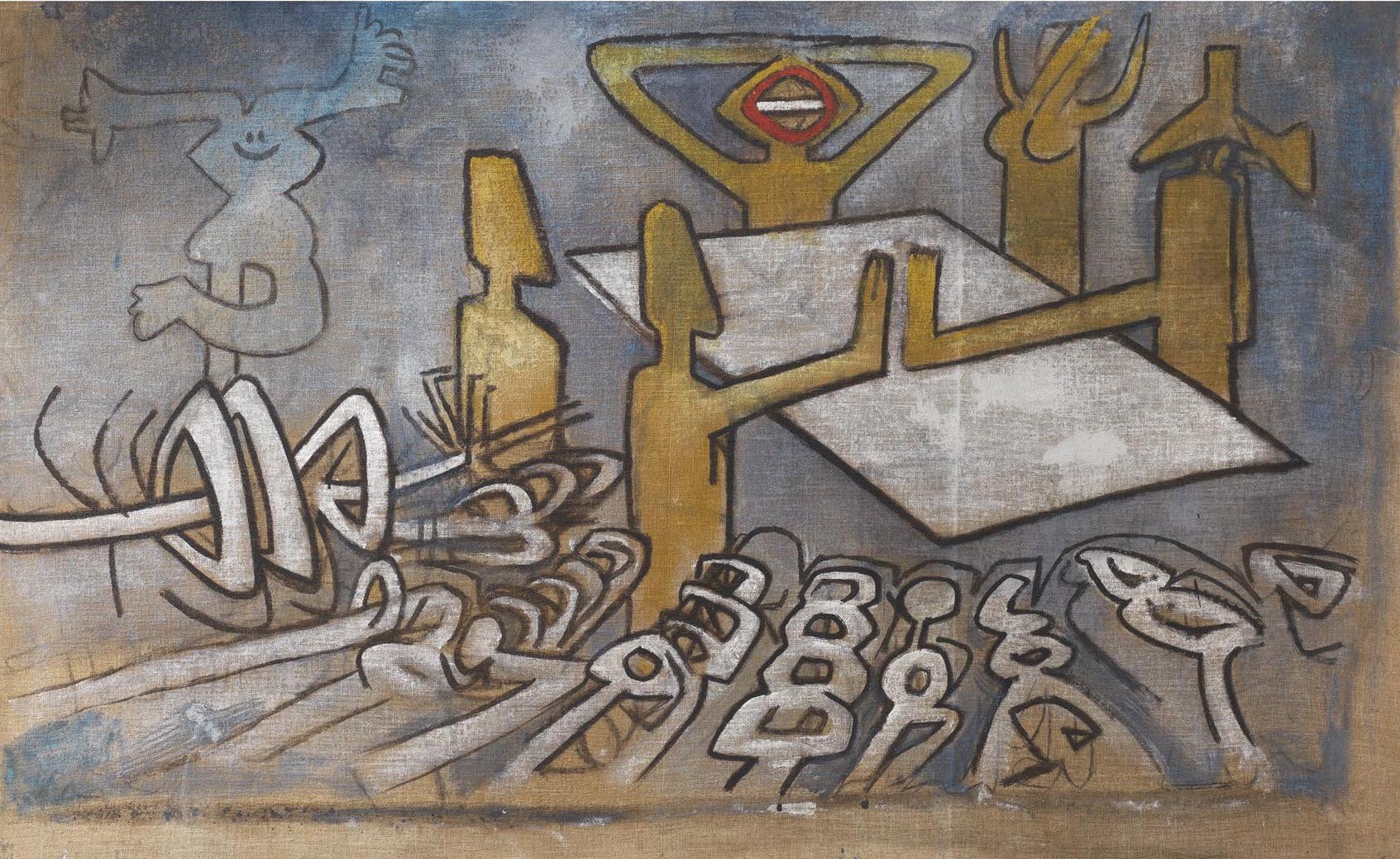 Matta, Senza titolo, 1974, 135x222 cm