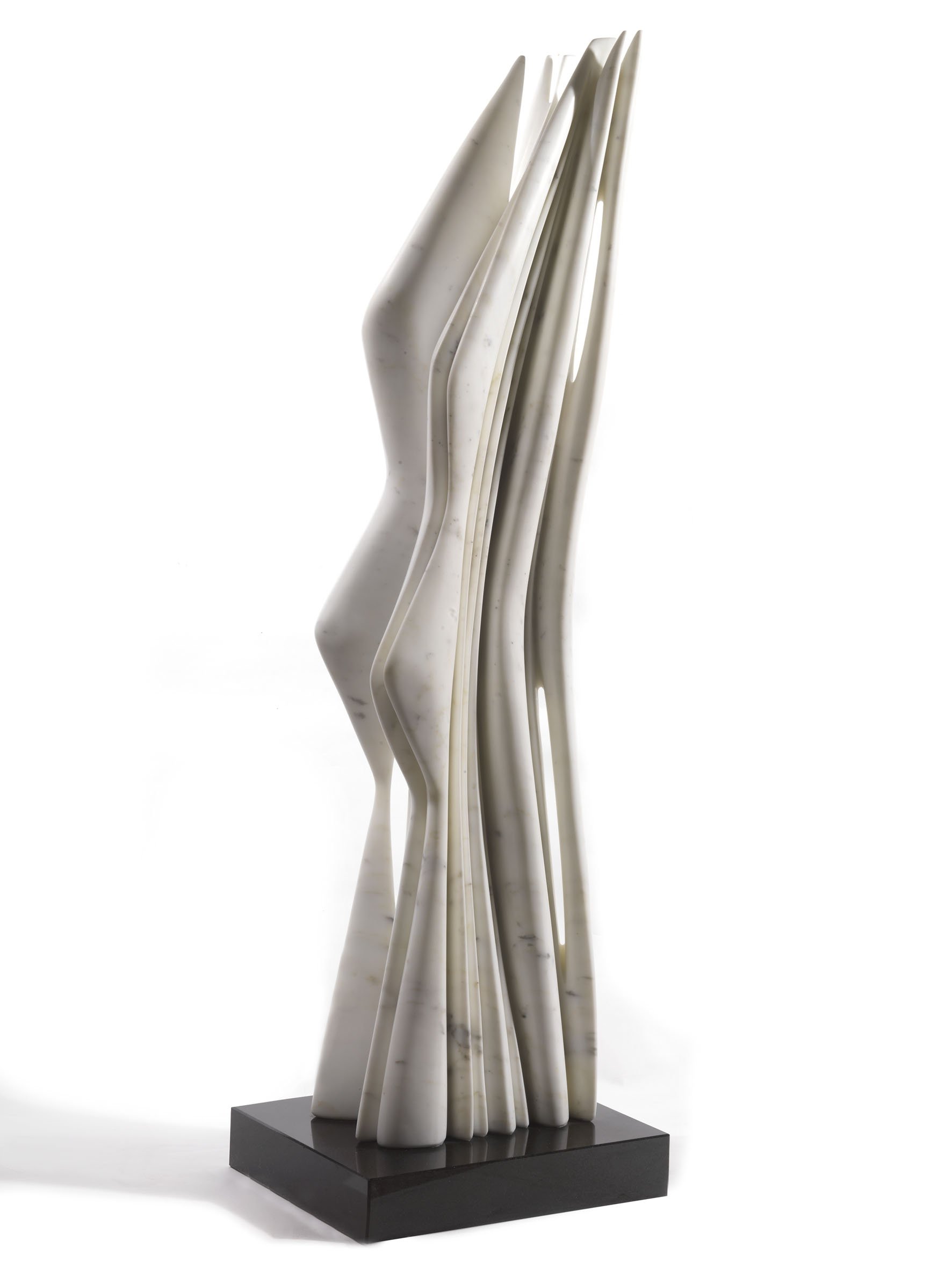 Pablo Atchugarry, Senza titolo, 2013, marbre de Carrare, 130,5x31x18 cm