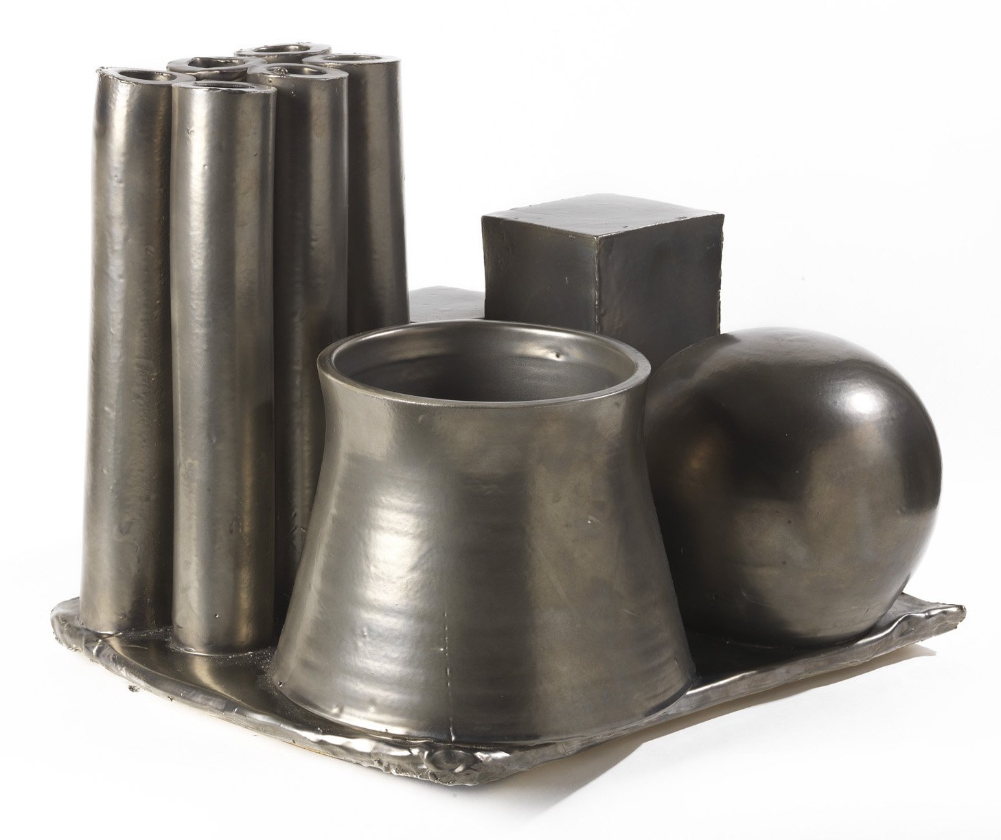 Tony Cragg, Anlage (Plant), 1996, ceramica, 45x45x45 cm