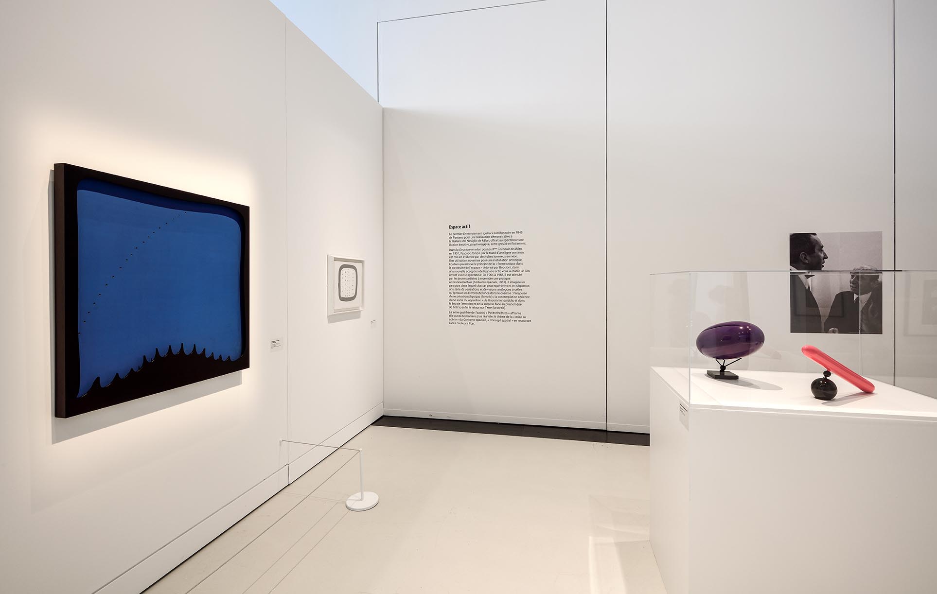 Lucio Fontana. Un futuro c’è stato, Musée Soulages, Rodez, 2024. Photo Musée Soulages, Rodez. Photo Thierry Estadieu Lucio Fontana. Un futuro c'è stato, Musée Soulages, Rodez, 2024. Photo Musée Soulages, Rodez. Photo Thierry Estadieu