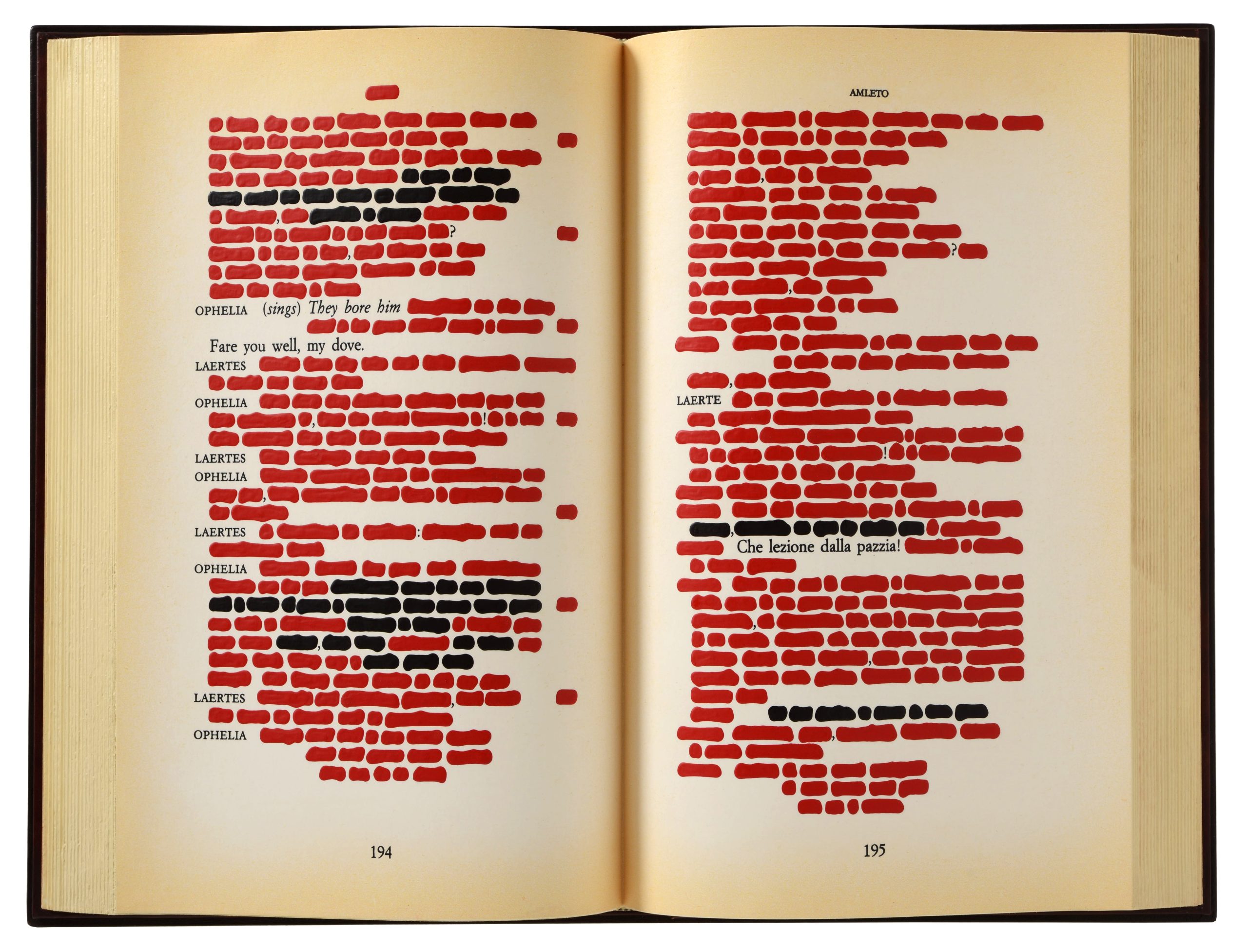 Emilio Isgr&ograve;, Ophelia sings, 2019, 47,8 x 63,4 cm