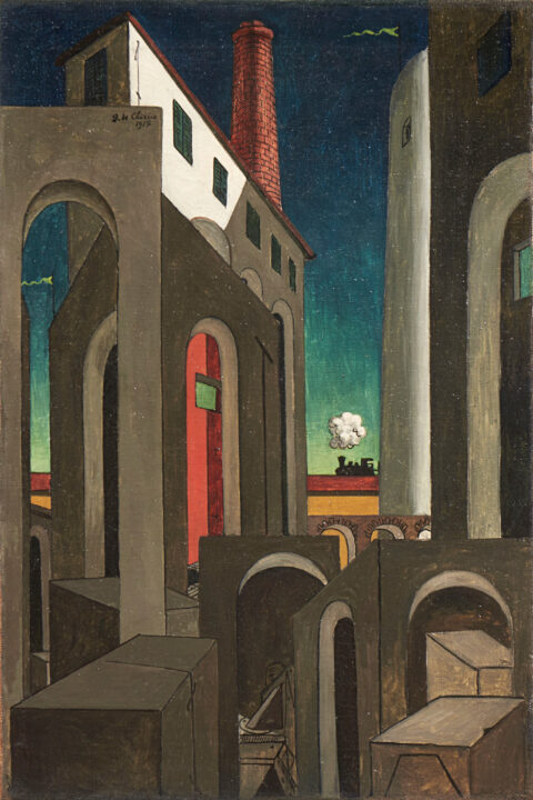 de Chirico, Apparizione della ciminiera, 1934-44