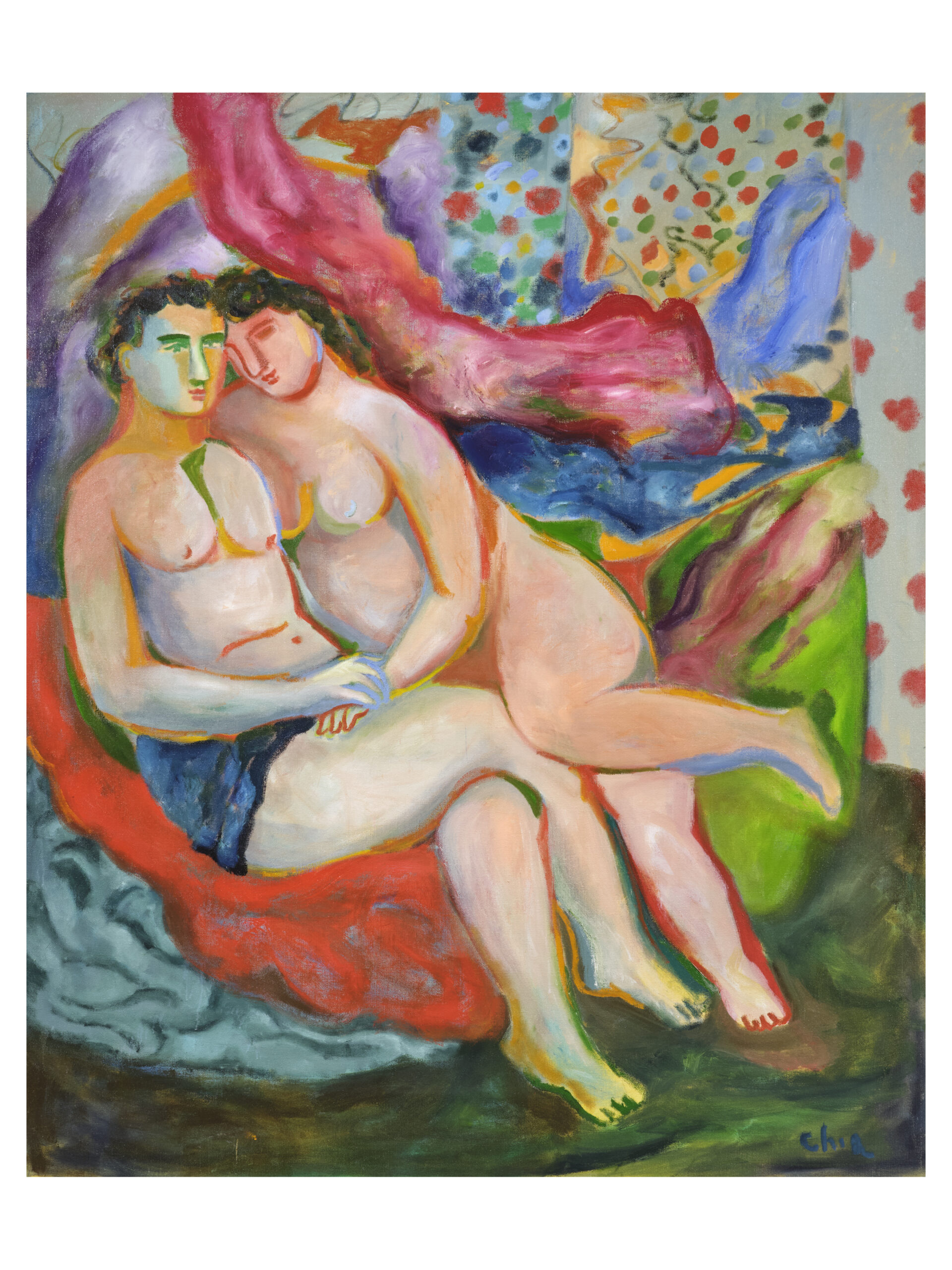 Sandro Chia, Senza titolo, 2000, 230 x 190 cm