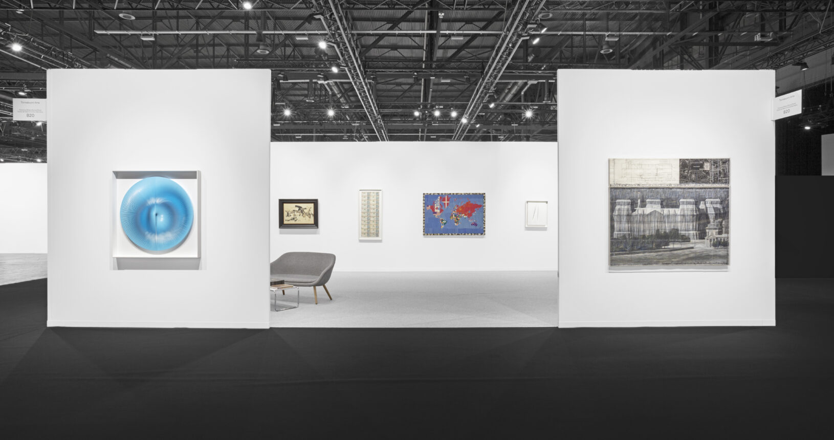 Veduta della fiera, Tornabuoni Art, Stand B20, Art Gen&egrave;ve, gennaio-febbraio 2026