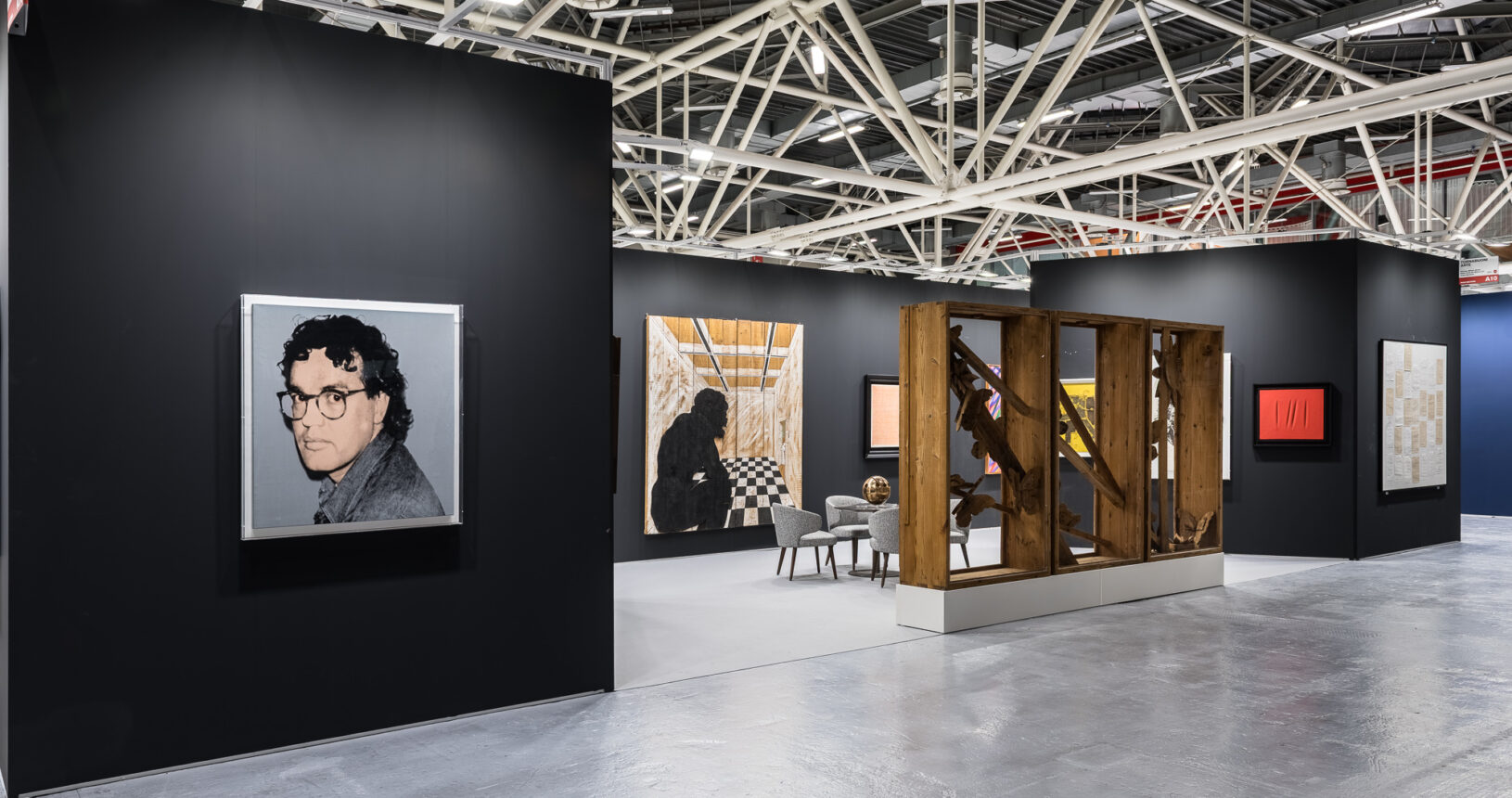 Veduta della fiera, Tornabuoni Art, Stand A10, Arte Fiera Bologna, febbraio 2026