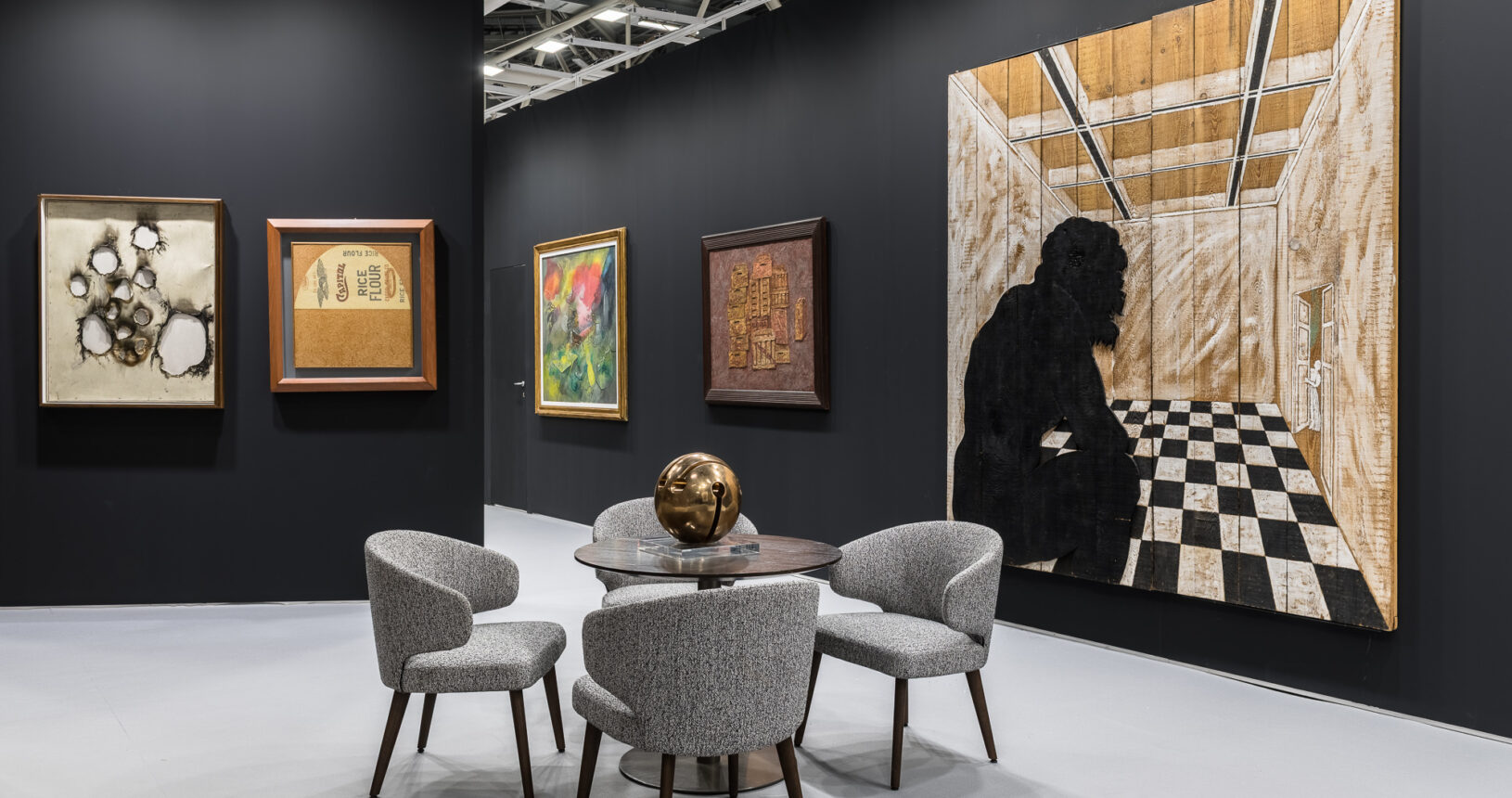 Veduta della fiera, Tornabuoni Art, Stand A10, Arte Fiera Bologna, febbraio 2026