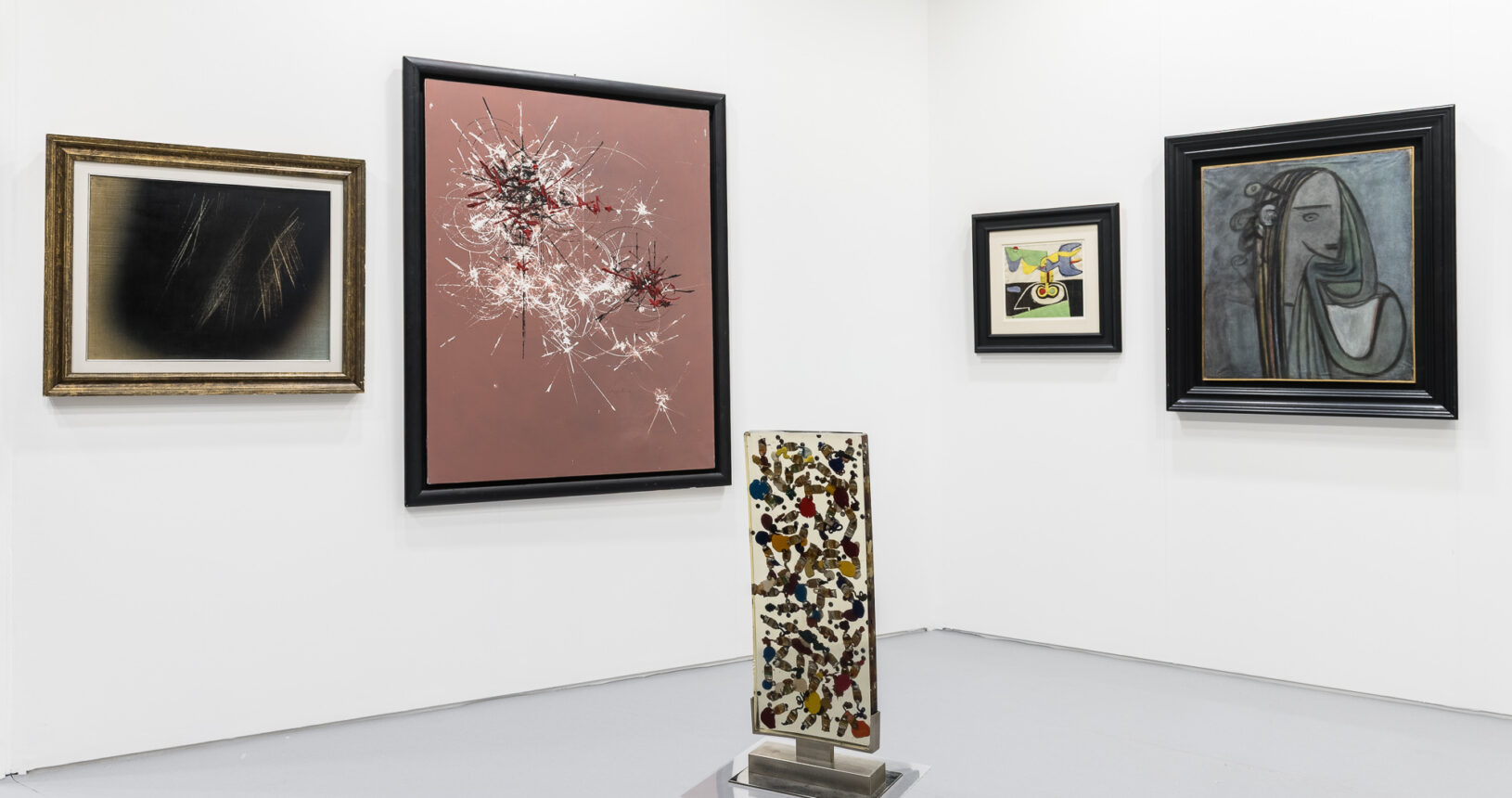 Veduta della fiera, Tornabuoni Art, Stand A10, Arte Fiera Bologna, febbraio 2026