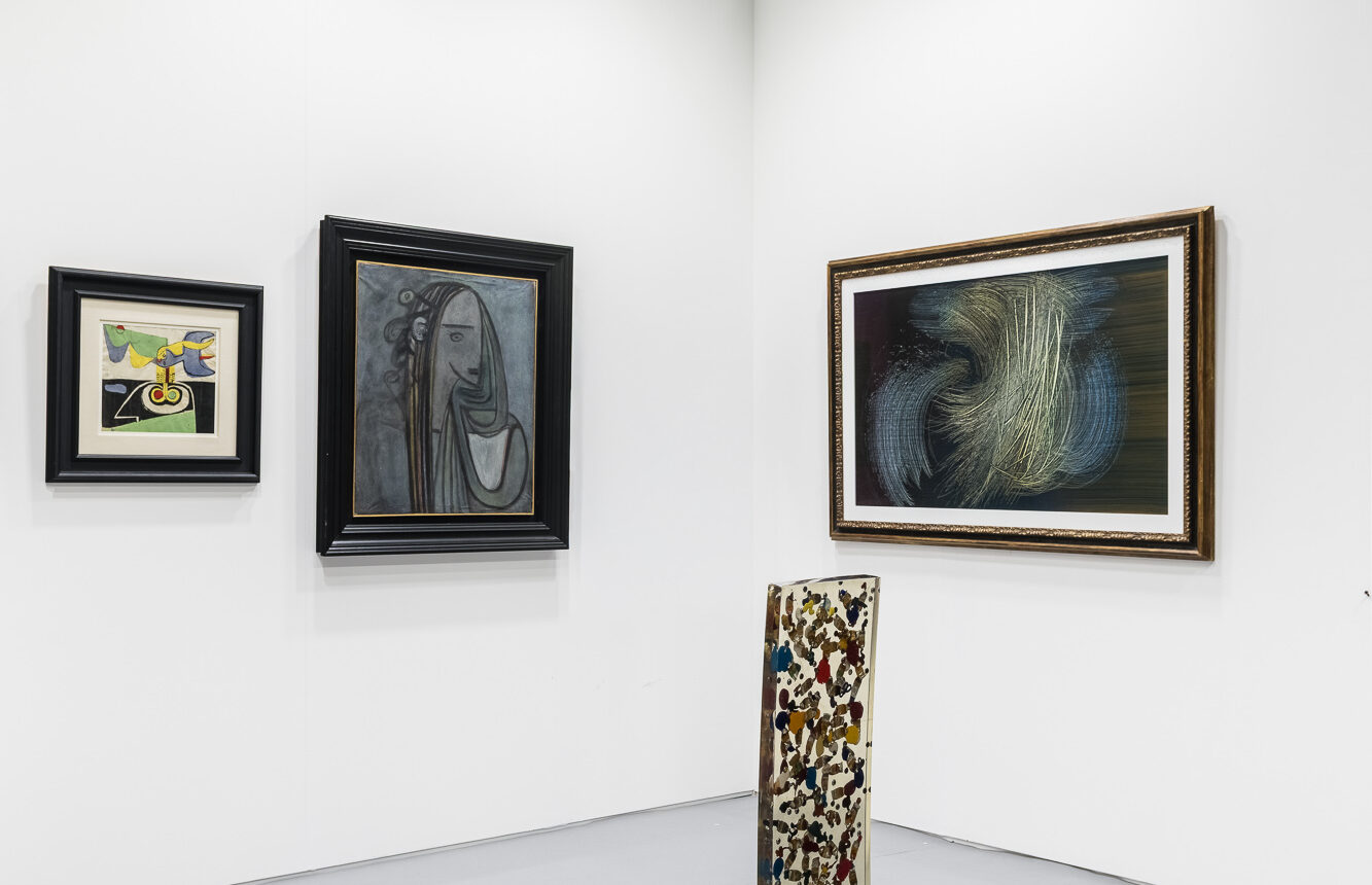 Veduta della fiera, Tornabuoni Art, Stand A10, Arte Fiera Bologna, febbraio 2026